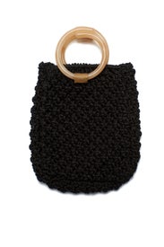 Black Mia Purse by Lizzie Fortunato