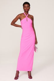 Pin Twist Halter Gown by One33 Social