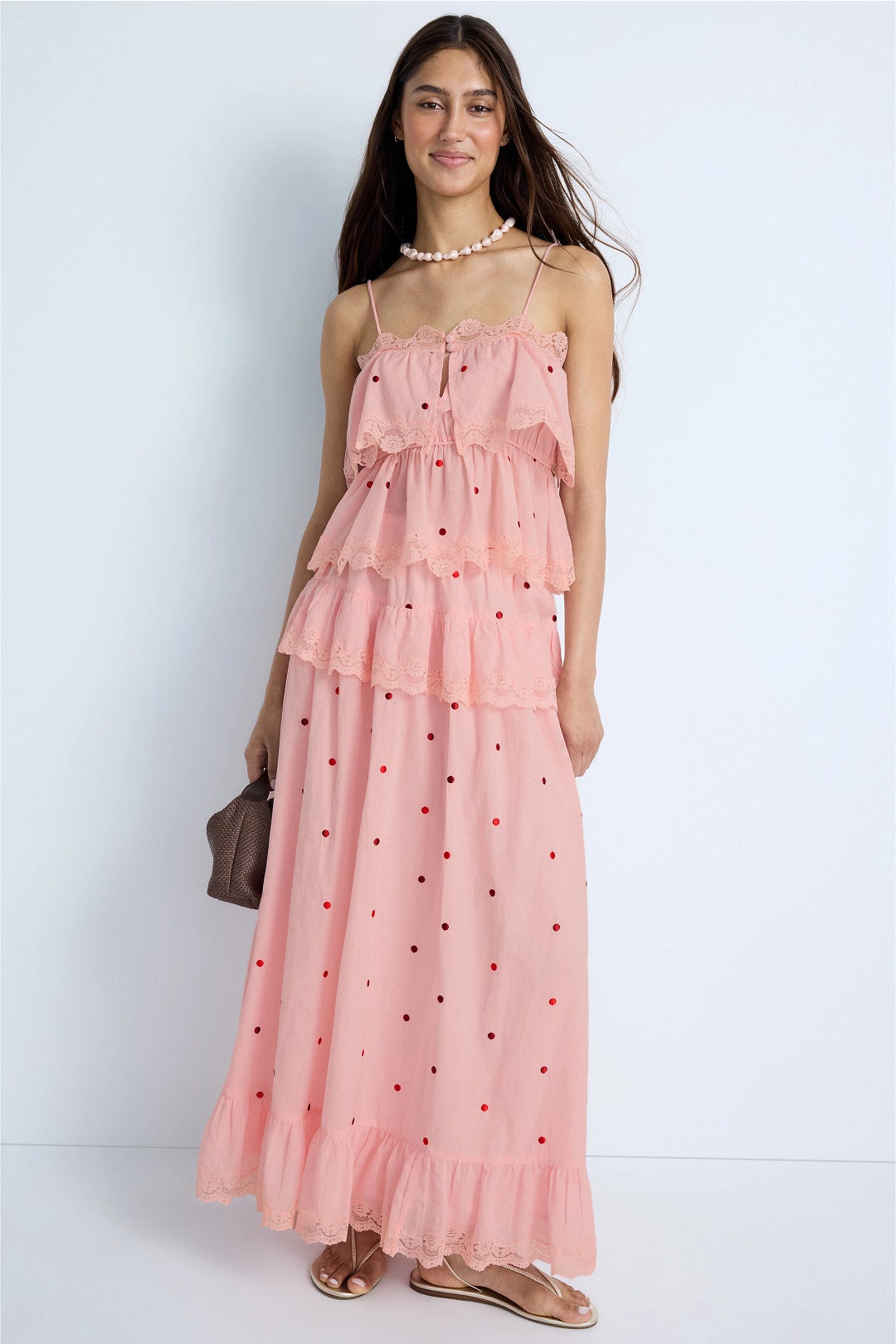 Pola Embroidered Ruffle Skirt by RAHI 0