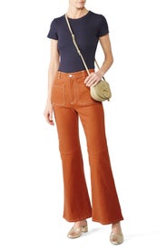 Auburn Flared Jeans by See by Chloé