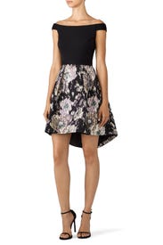 Abstract Jacquard Dress by Slate & Willow