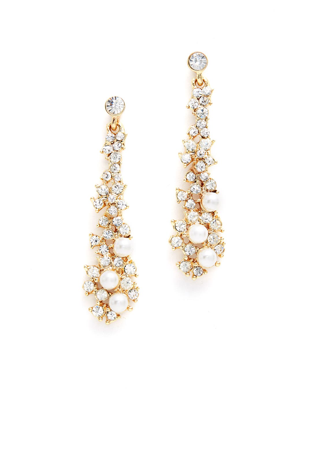 waterfall drop earrings