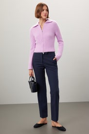 Zip-Up Cardigan by VINCE.