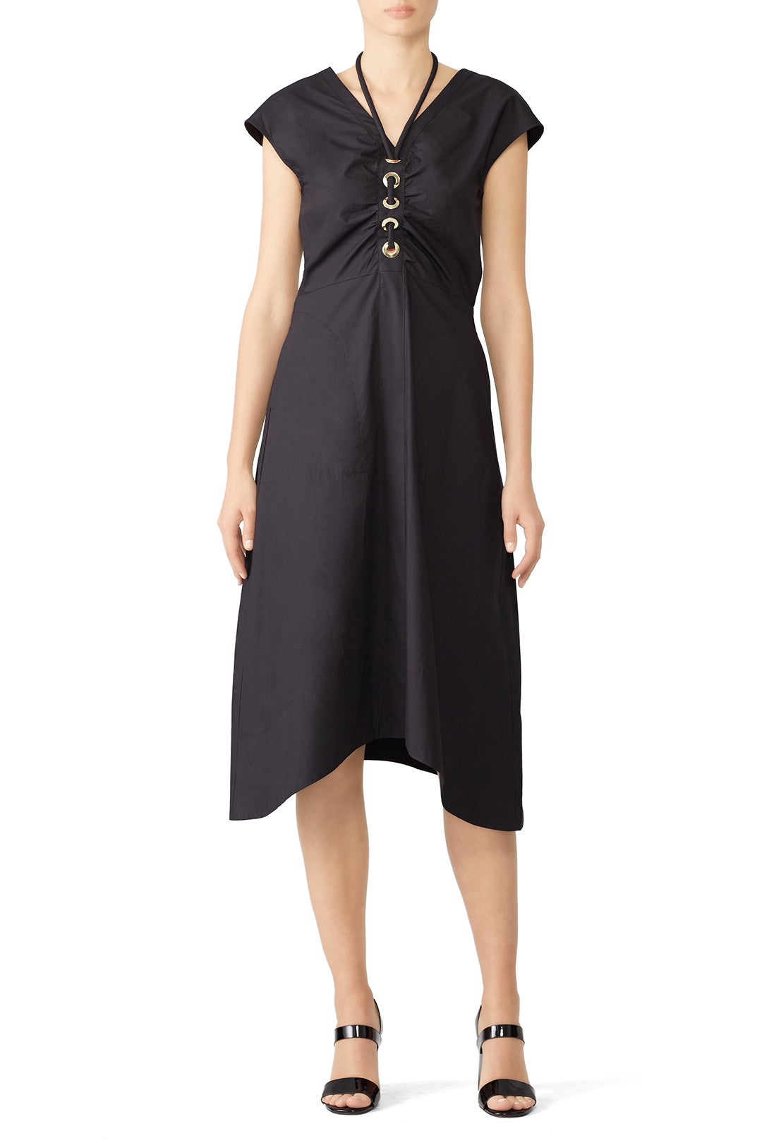 Black Grommet Dress by Derek Lam 10 Crosby 0