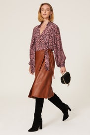 Remy Tie Neck Top by GILNER FARRAR