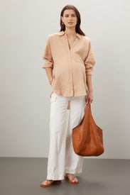 Utility Maternity Wide Leg Cargo by Hudson