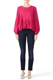 Pink Haukea Top by Joie