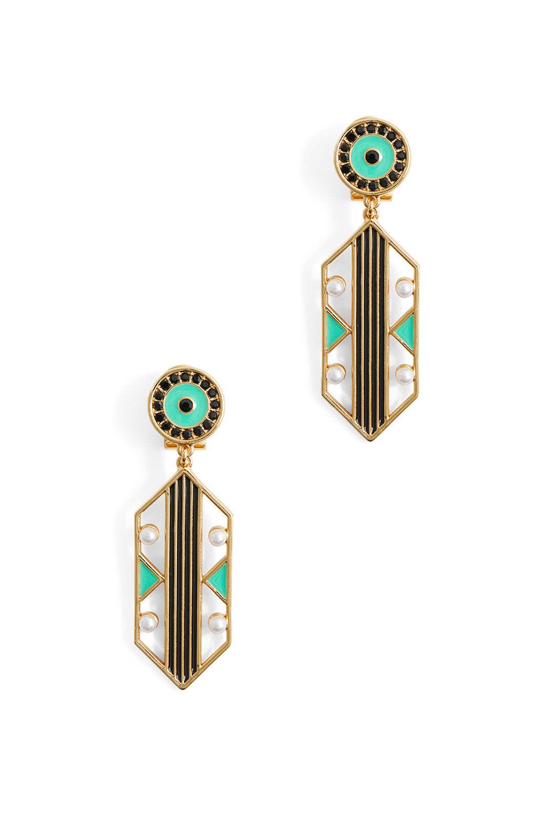 Verto Statement Earrings by Lulu Frost 1