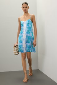 Gillian Satin Slip Dress by Lilly Pulitzer