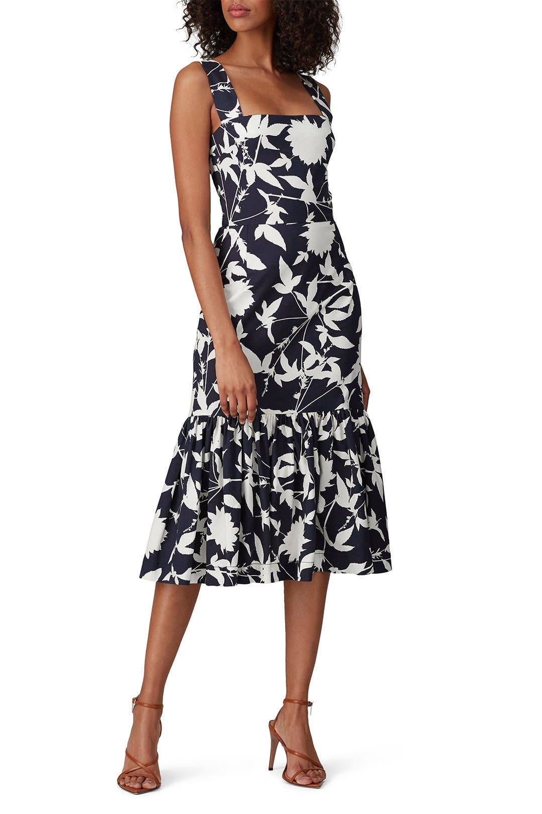 navy blue oscar dress Julia Louis-Dreyfus Navy Blue Mermaid Evening Dress 2020 Oscars