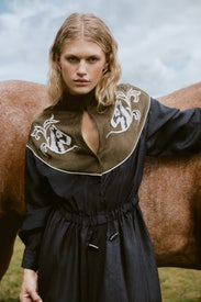 Western Midi Dress by Stella Jean