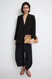 Elea Draped Front Blazer by Ulla Johnson