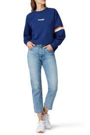 80s Retro Sweatshirt by WRANGLER