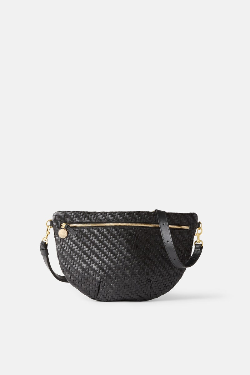 Woven Crossbody Fanny Pack by Clare V. - Photo 0
