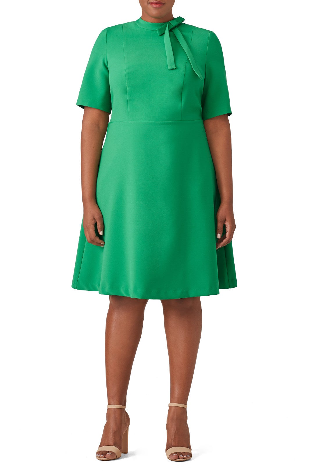 Fit And Flare Bow Dress by ELOQUII 0