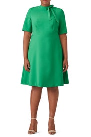 Fit And Flare Bow Dress by ELOQUII