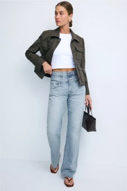 Double Waist Trouser by 7 For All Mankind