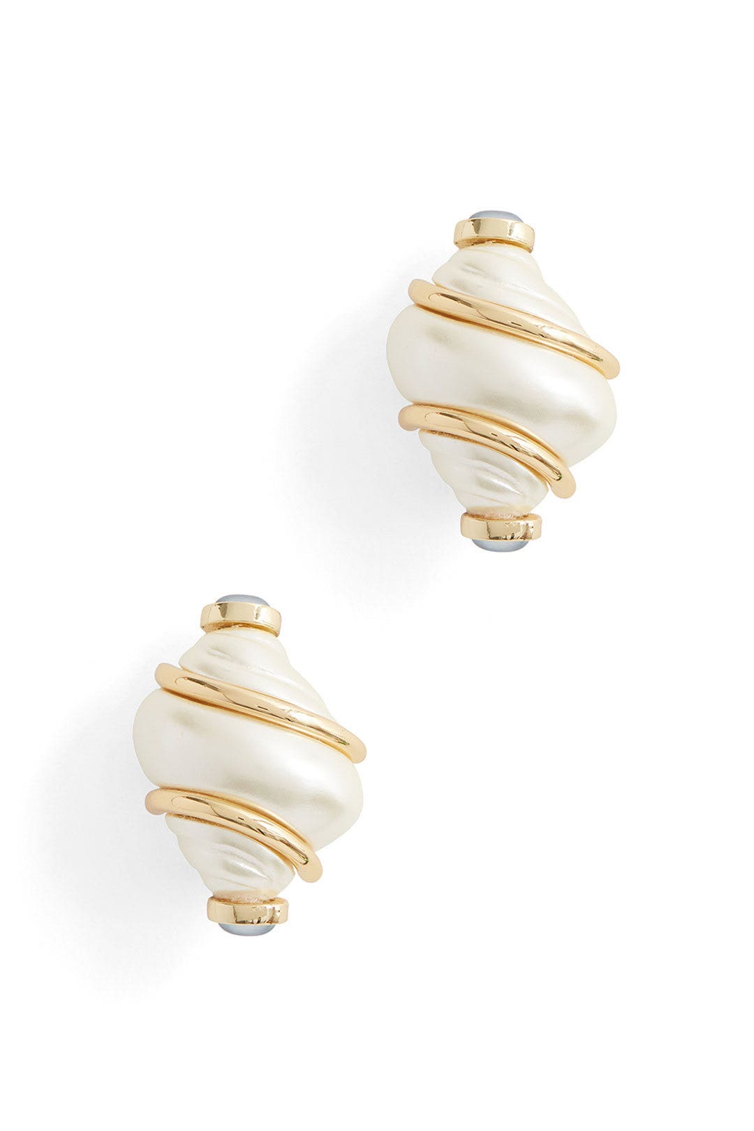 Pearl Shell Earrings by Kenneth Jay Lane 1