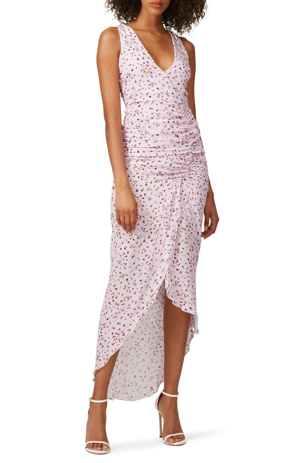 Floral Drape Front Dress by Nicholas 0