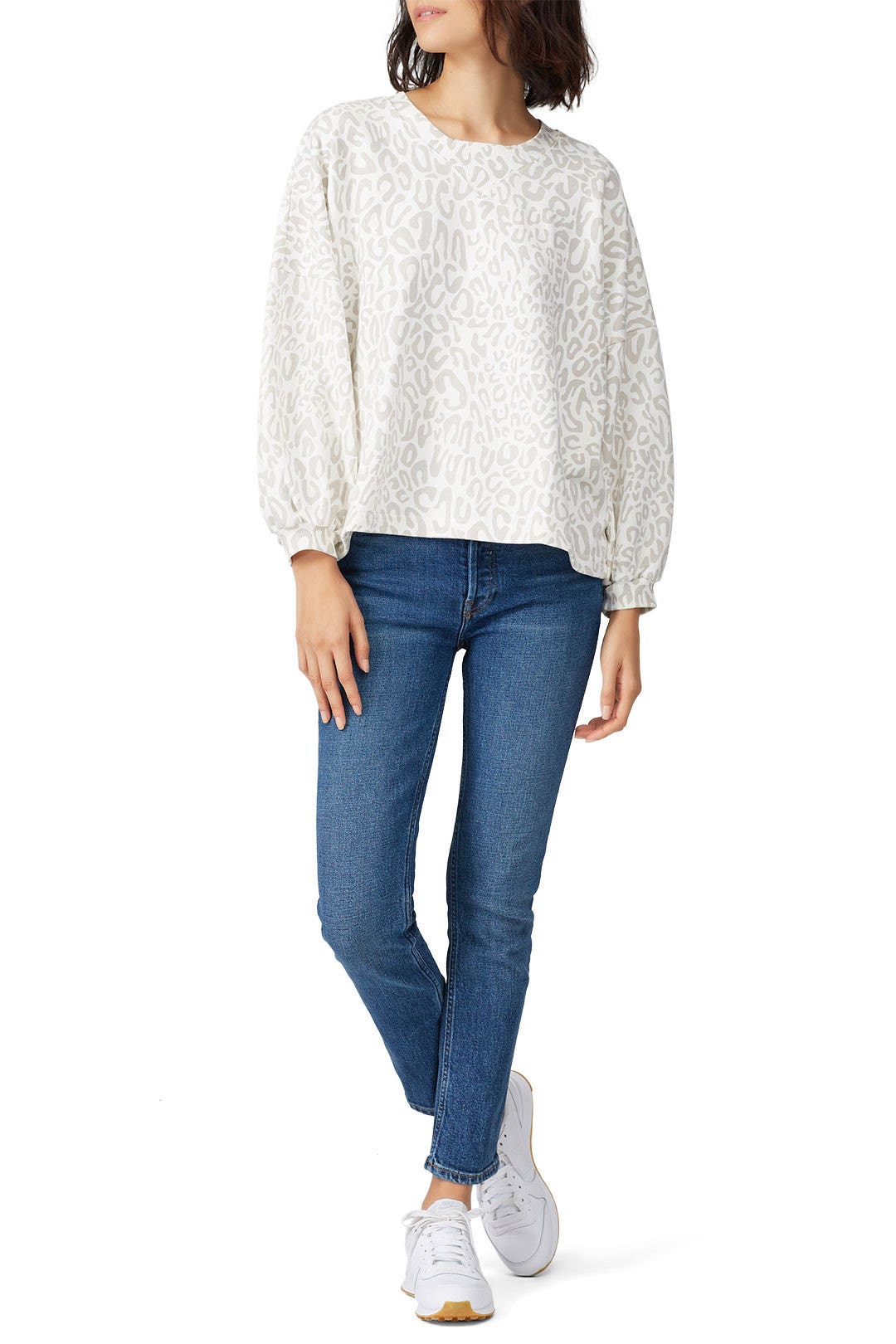 Leopard Rosie Sweatshirt by Rebecca Minkoff 0