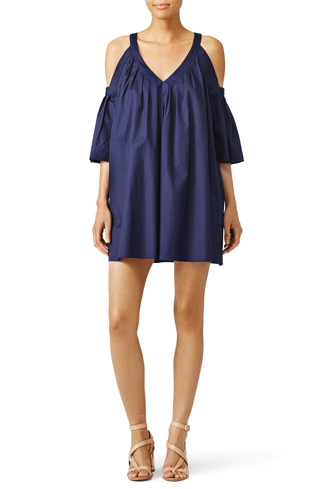 Navy Judith Shoulder Dress by Rebecca Minkoff 0