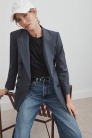 Naelle Plaid Blazer by Sandro