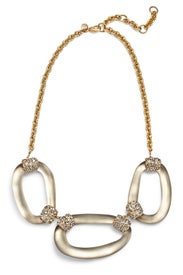 Silver Lining Link Necklace by Alexis Bittar