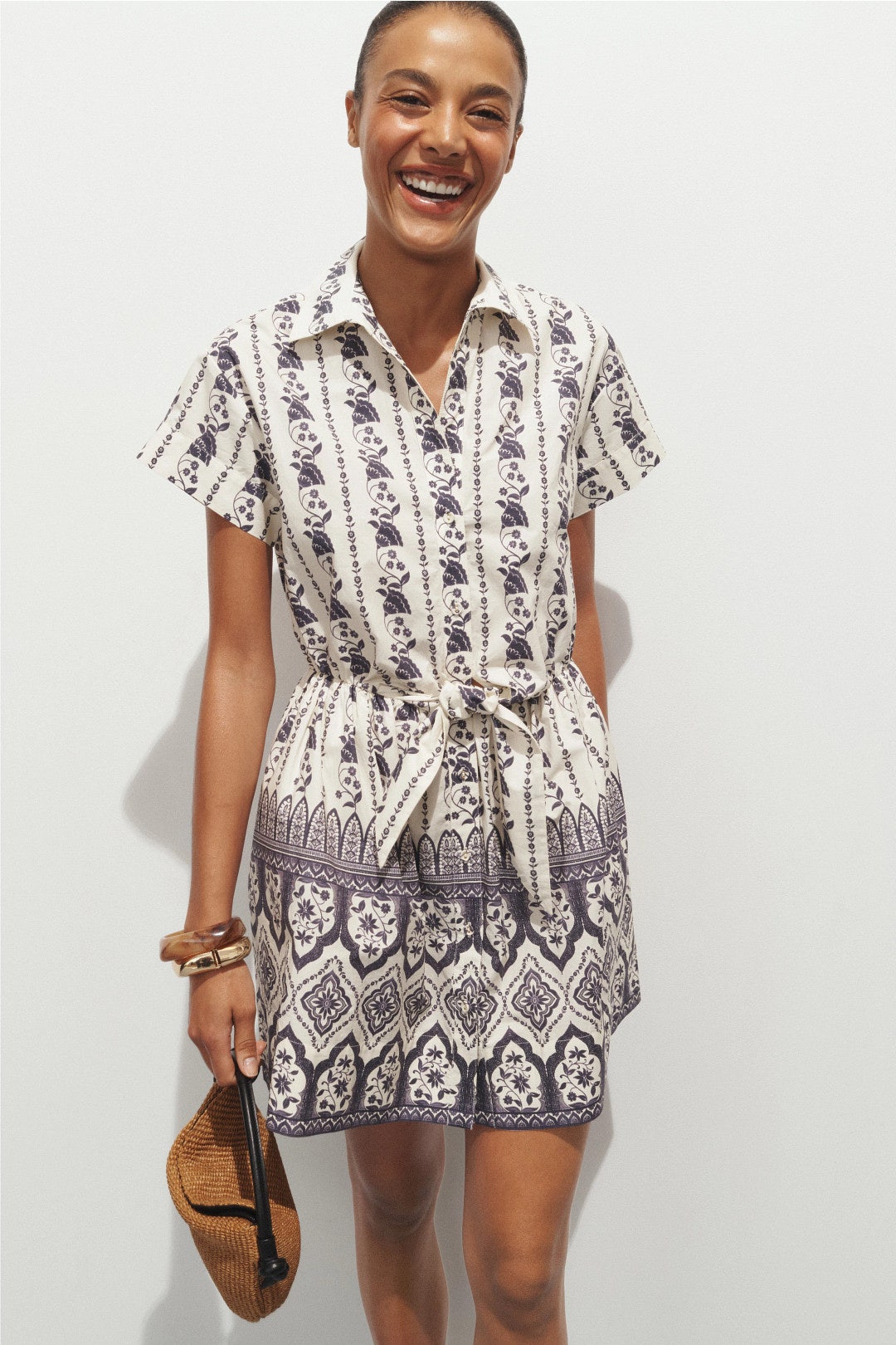 knee length dresses for ladies Cara Cara Women's Carlie Mini Dress – Saint Bernard