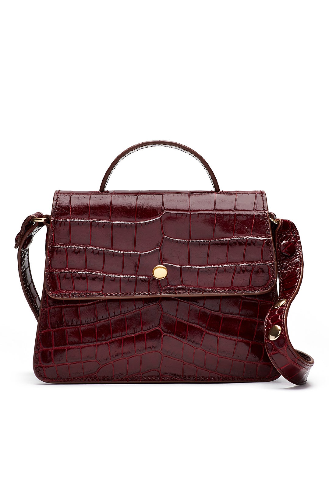 Red Eloise Mini Satchel by Elizabeth and James Accessories