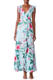 The Nora Wrap Maxi by Fame & Partners