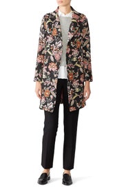 Floral Tapestry Coat by Fifteen Twenty