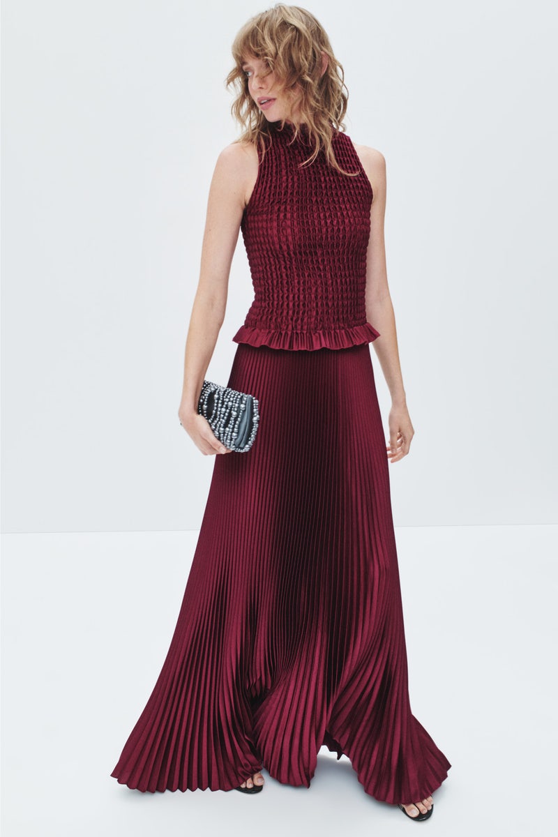 Bowery Smocked Gown by L'IDÉE - Photo 0