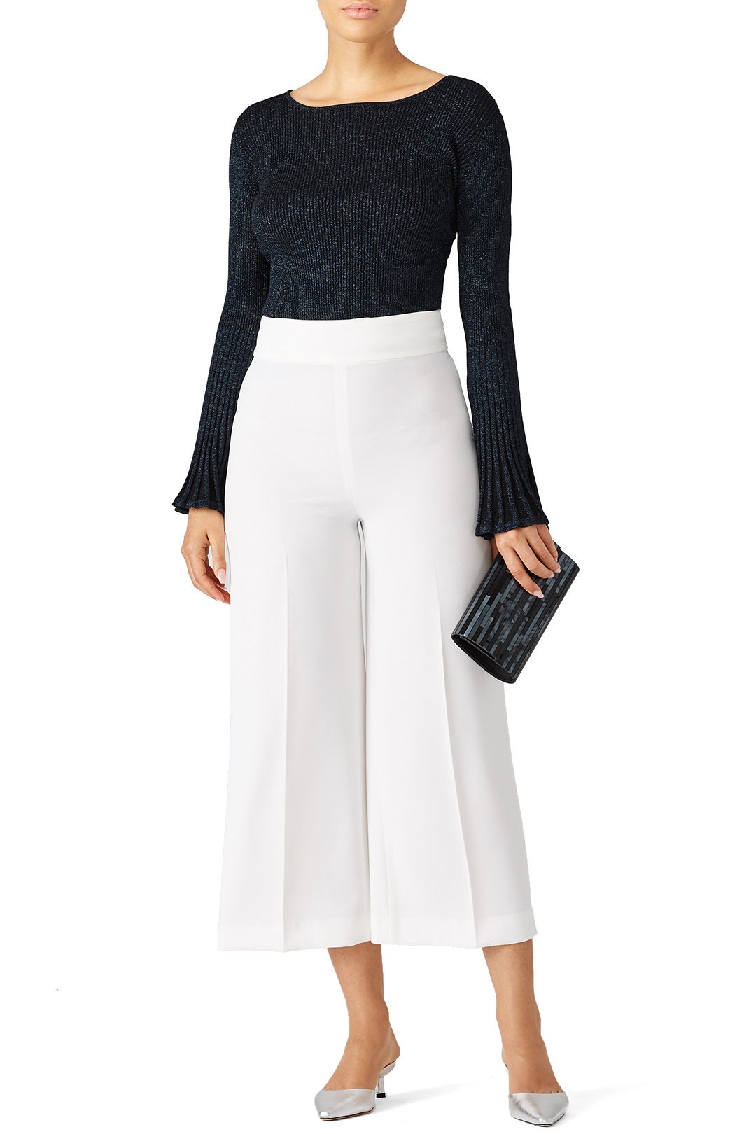 Navy Bella Sweater by Milly 0