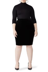 Danube Velvet Skirt by Universal Standard