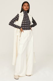 Plaid Turtleneck by VINCE.