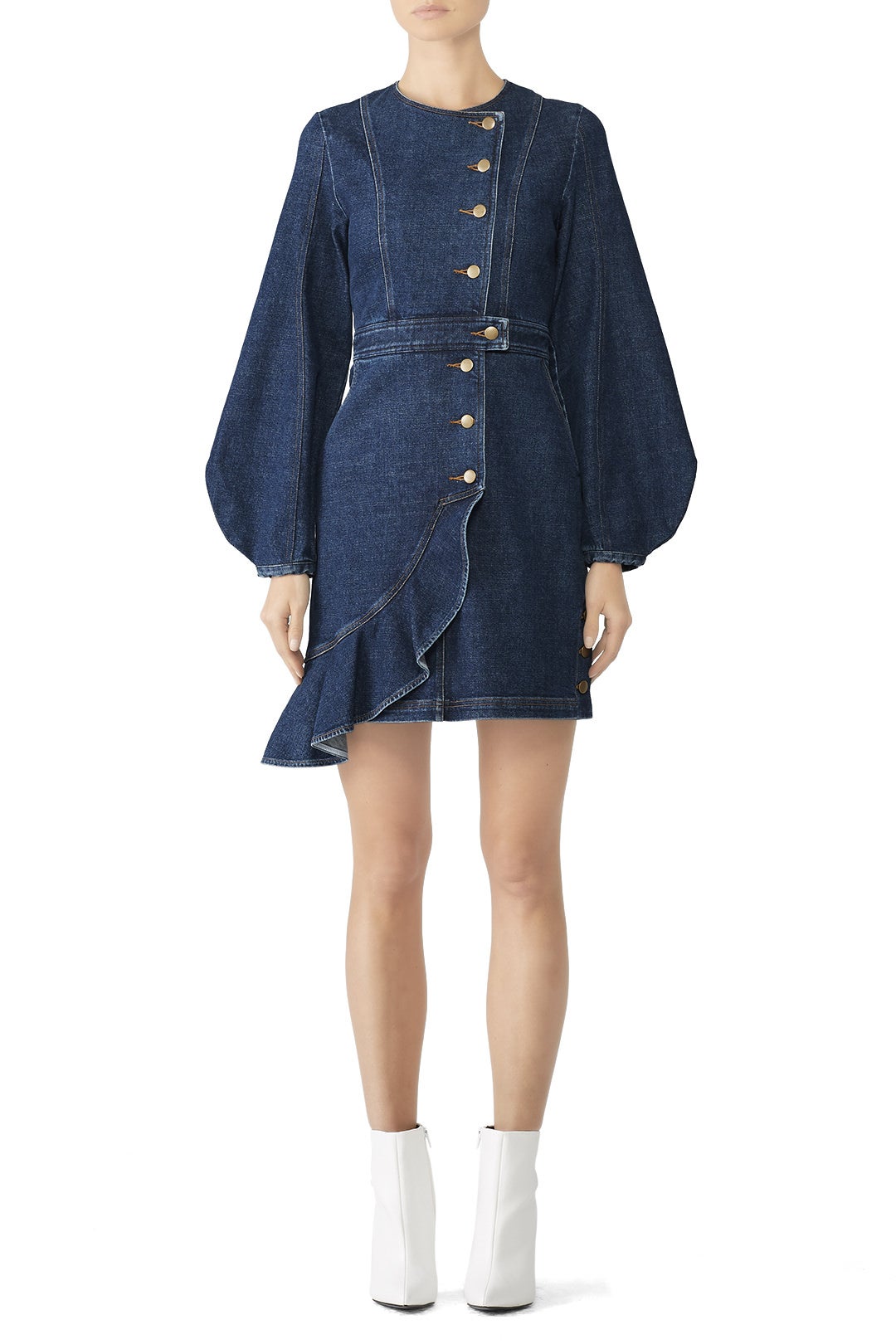 Denim Sammy Dress by AMUR 0