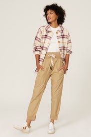 Qetsia Plaid Overshirt by ba&sh