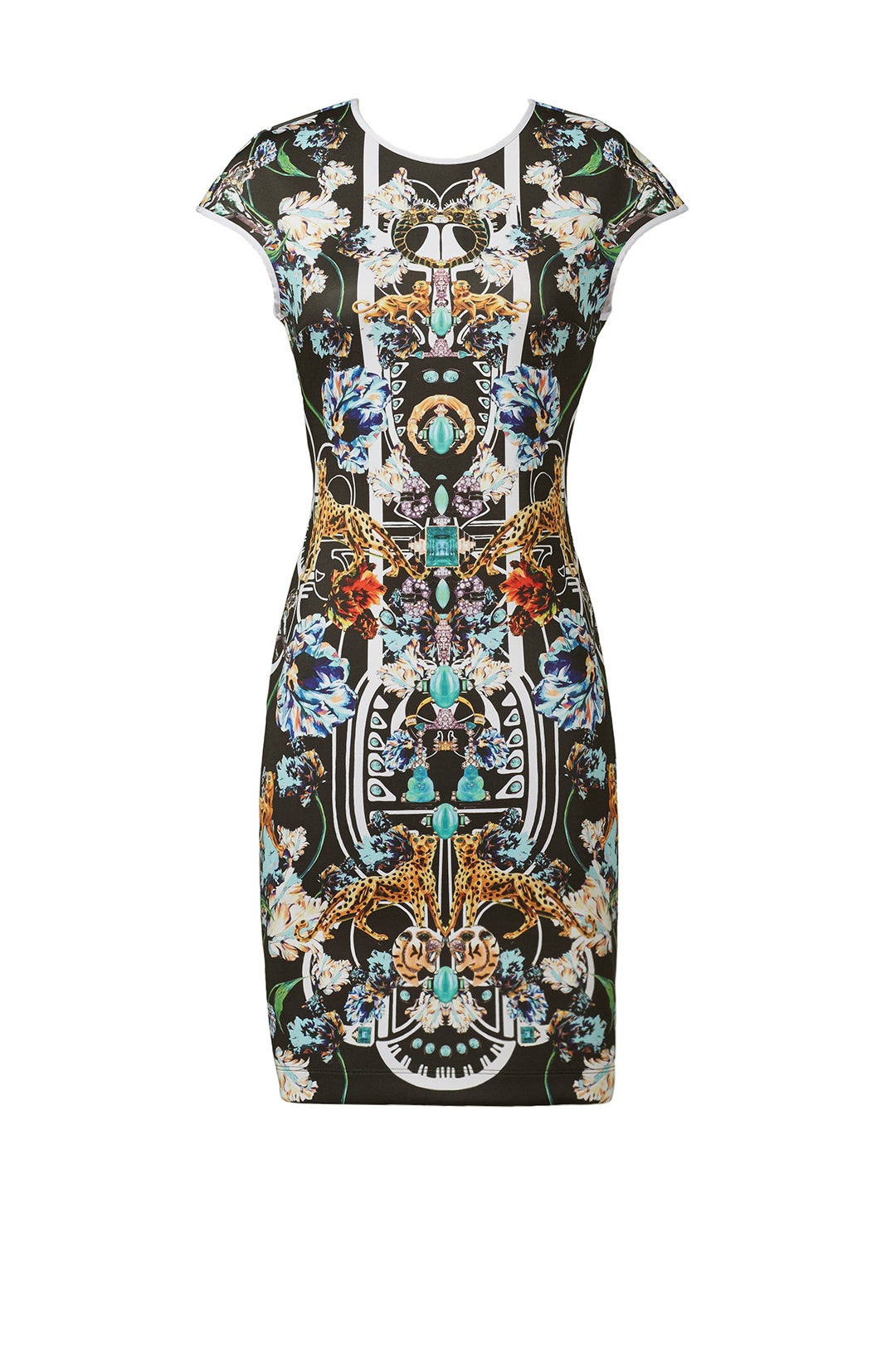 Gold Panther Dress by Clover Canyon 0