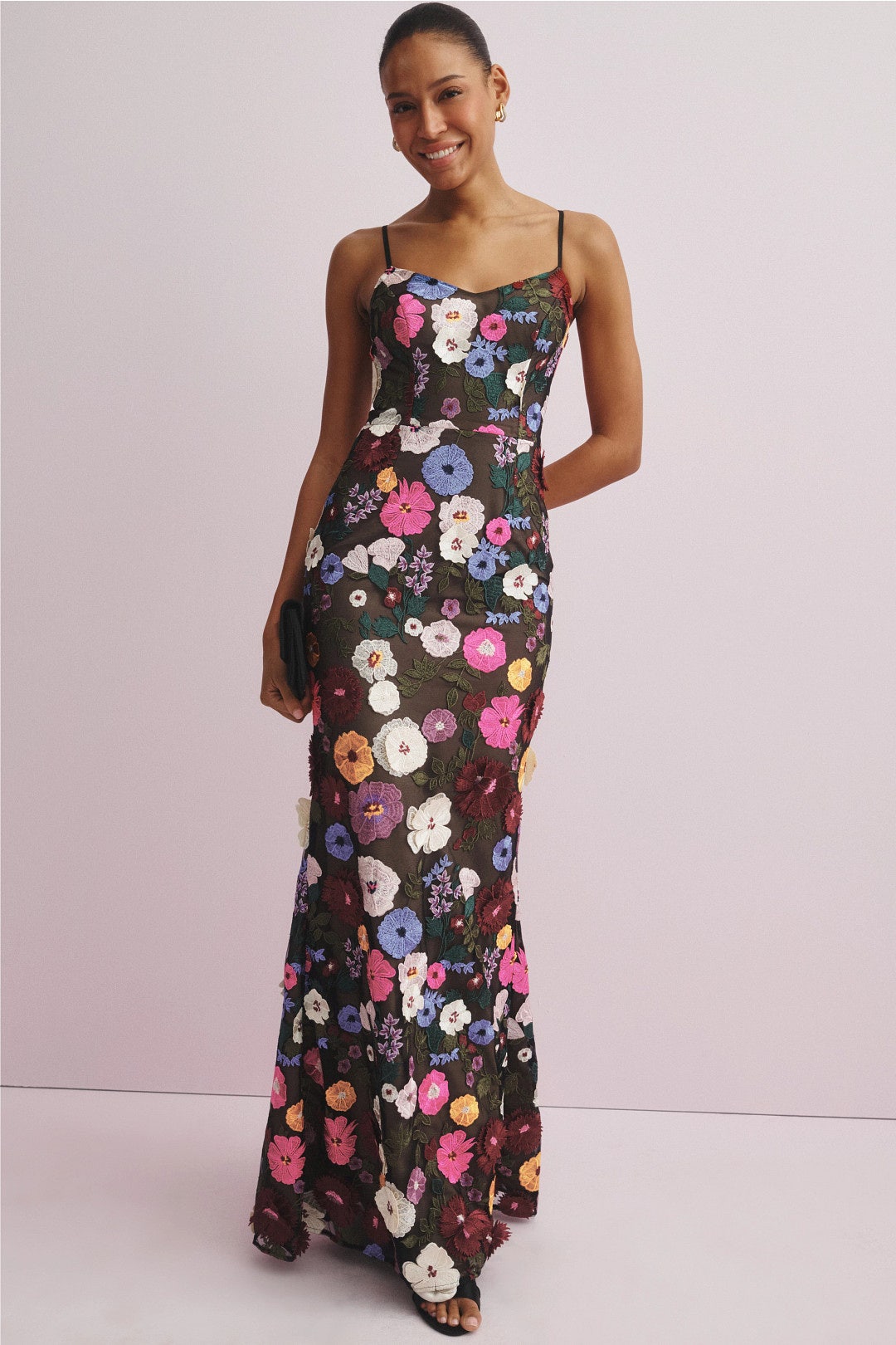 chinese dress ladies Giovanna Dress, XL / Midnight Plum main image 0