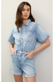 Short Sleeve Romper by Hudson