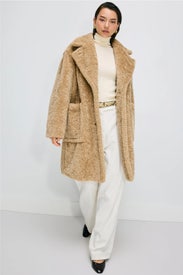 Sherpa Teddy Coat by BOSS