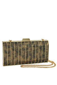 Gold Sonia Minaudiere by Inge Christopher