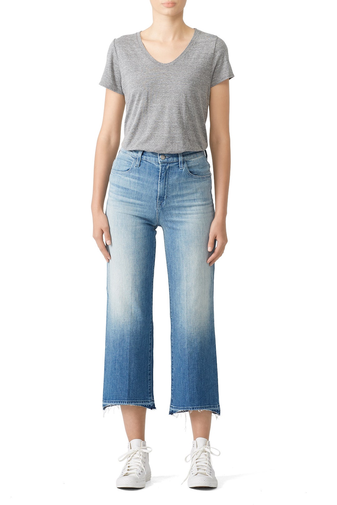 Joan High Rise Crop Jeans by J BRAND 0