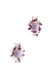 Sante Fe Stone Button Earrings by Lele Sadoughi