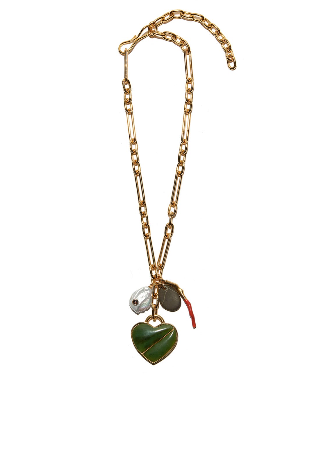 Venice Heart Necklace by Lizzie Fortunato 0