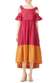 Aggie Colorblock Dress by PINKO