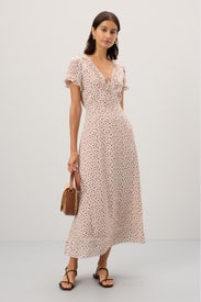Ruffle-Trim Floral Dress by Polo Ralph Lauren