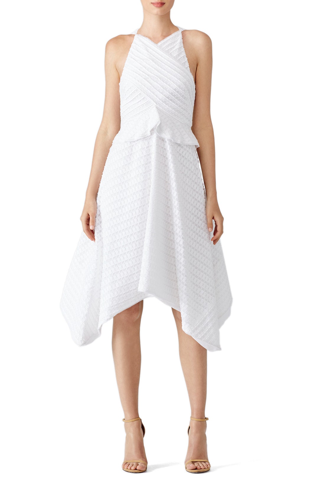 White Textured Dress by Proenza Schouler 0