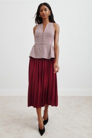 Long Peplum Dress by Rosie Assoulin