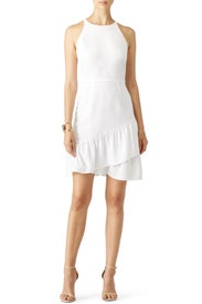 White Ethel Dress by Shoshanna